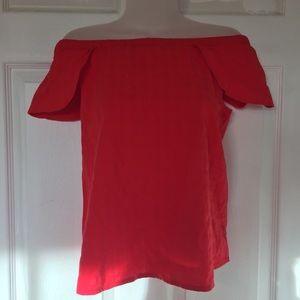 Jcrew off the shoulder top NWT